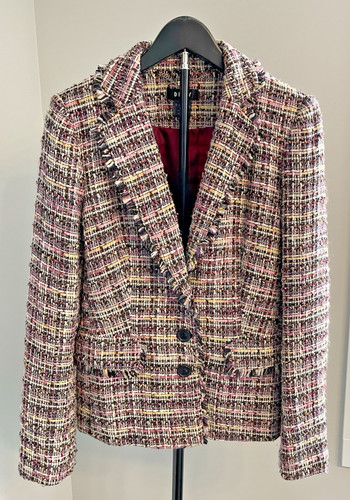 Dkny size boucle blazer - boucle,