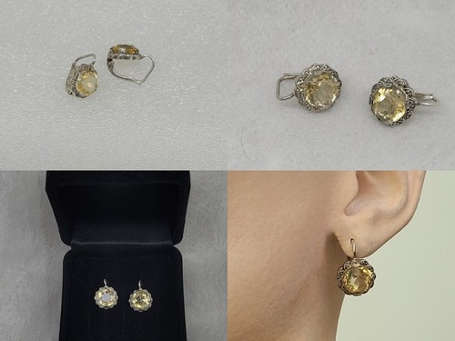 Original jugendstil ohrhänger - original,