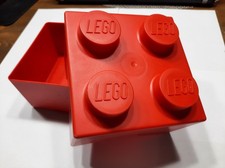 LEGO Aufbewahrungsbox 1985 rot