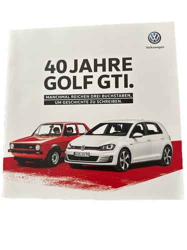 Golf jahre gti - 40, der