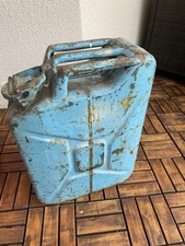 Metall Kanister 20l Kraftstoff Grün Blau Zwei Fische Benzinkanister Fisher