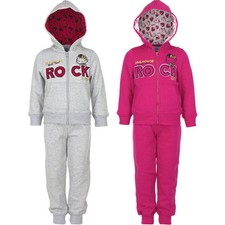 Neu Jogginganzug Set Freizeit Mädchen Hello Kitty pink grau 98 104 116 128 #89