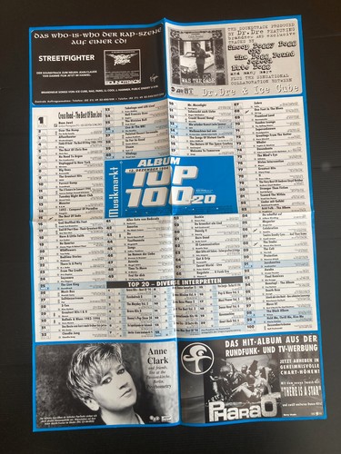 Musikmarkt charts plakat vom - musikmarkt,