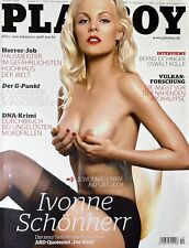 Playboy  10/2008  Schauspielerin IVONNE SCHÖNHERR