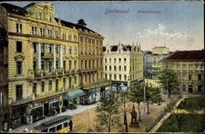 Ak Dortmund im Ruhrgebiet, Brückstraße, Straßenbahn - 3723754