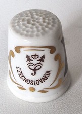Fingerhut Porzellan Czechoslovakia D Founded 1792 Tschechei