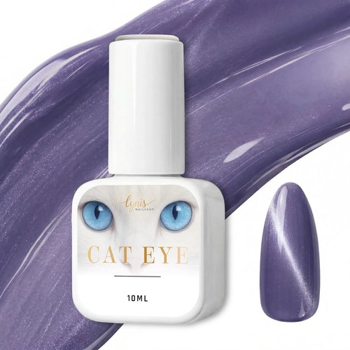 Lynis nailshop cat eye - eye, shellac