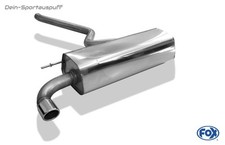 Fox Edelstahl Sportauspuff BMW