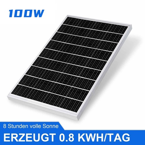 100w 12v solarmodul - 100w,