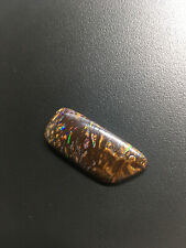 Australian Boulder Opal 20ct red blue green Cabochon Freeform Fantasy   ; 62279T