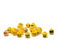 LEGO 25 zufällige Köpfe für