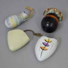 RAR 4 x Keramik Vase Wandvase