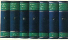 "Kindlers Literatur Lexikon" Bd. I bis VII
