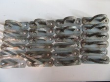 6 Riemenkrampen, Planenbefestigung,  gebraucht, Planenhaken, Bügelkrampen