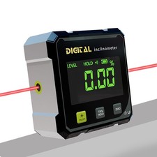 Lcd digitaler winkelmesser - lcd, mit