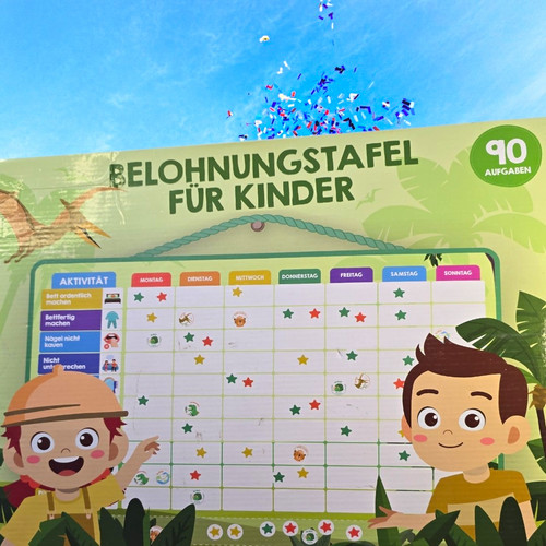 Edubini belohnungstafel kinder - belohnungstafel,