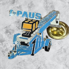 Sammler Pin - AUTO/KFZ - Nutzfahrzeuge - PAUS "Mobilkran" Blau
