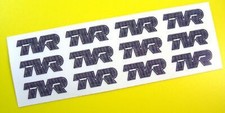 Tvr logo rad aufkleber - tvr,
