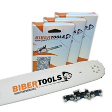 Schwert 40cm + 3 Sägeketten 3/8" 1,6mm 60 TG f.Stihl 026 028 029