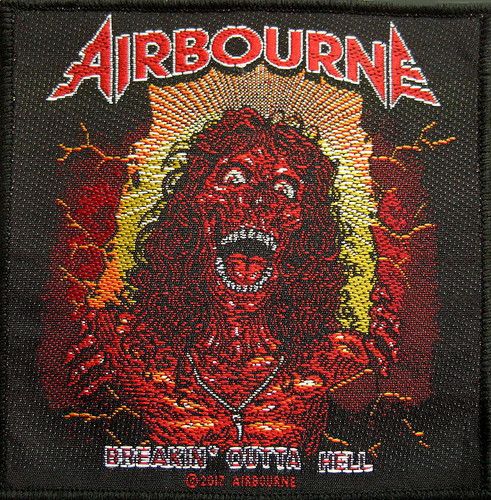 Airbourne patch aufnäher 7 - aufnÄher,