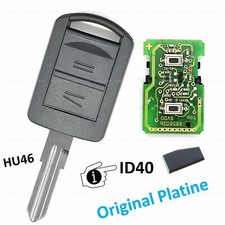 Fernbedienung Funk Schlüssel 433 MHz für Opel Corsa C Meriva A Combo Tigra ID40
