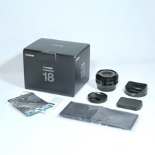 *neuwertig* Fujifilm FUJINON XF18mmF2 R, schwarz, black, Weitwinkelobjektiv