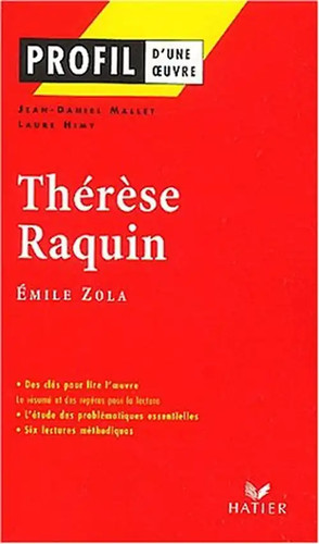 Therese raquin zola emile - therese,