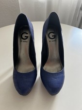 Guess High Heels blau Größe 7,5 (38) Absatz 13 cm
