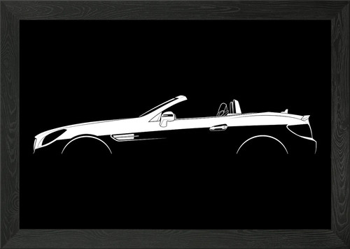Slk klasse silhouette - slk-klasse,