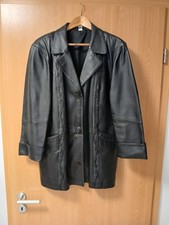 Damenlederjacke Schwarz