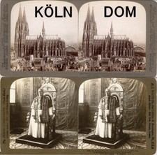 60 Stereofotos von Koeln in