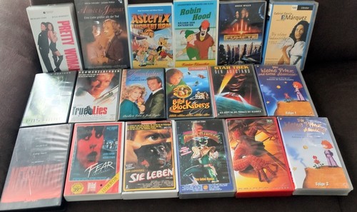 Konvolut vhs filme - konvolut, vhs-filme