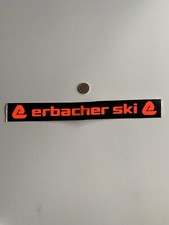 erbacher ski Aufkleber