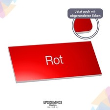 Namensschild selbstklebend -