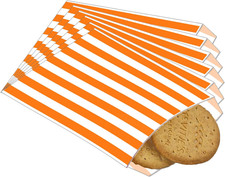 100Stück Butterbrottüten Schwarz Mini Papiertüten Kraft Papier Weihnachten