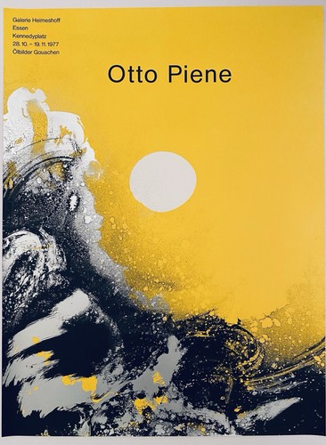 Original otto piene siebdruck - original,