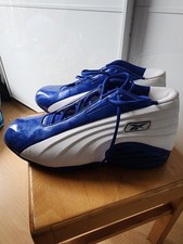 REEBOK Men's RB 406 DMX WhiteBlue Basketball Shoes Größe 45 USA 11 1/2 UK 10 1/2