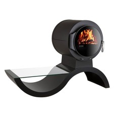 Kanuk® Kaminofen WAVE schwarz