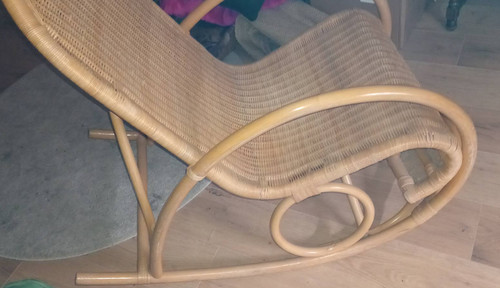 Schaukelstuhl rattan nichts - schaukelstuhl,,