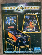 Sega Lost in Space / Flyer / Pinball Flipper