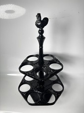 Gusseisen Eierhalter hält 12