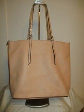 Handtasche shopper lachs groß - handtasche,