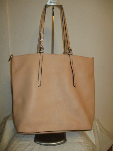 Handtasche shopper lachs groß - shopper,
