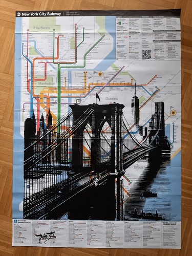 Art subway map - on,