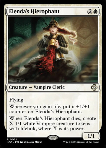 Magic mtg elenda hierophant - elenda's,