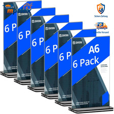 QWORK A6 Acryl Tischaufsteller