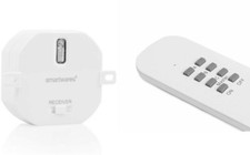 Unterputz-Funk-Einbauschalter + Fernbedienung Set Funk-Licht-Schalter kabellos