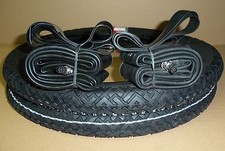 Set 2x Reifen 2x Schlauch 2,25-16 / 20 x 2,25 für DDR Fahrrad Moped Anhänger MKH