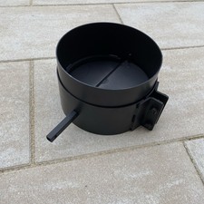 Brunner Drosselklappe ø 200 mm Absperrklappe Kamin Ofen Schornstein
