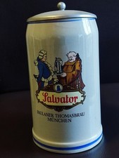 Paulaner Brauerei Salvator Bierkrug Masskrug 1L